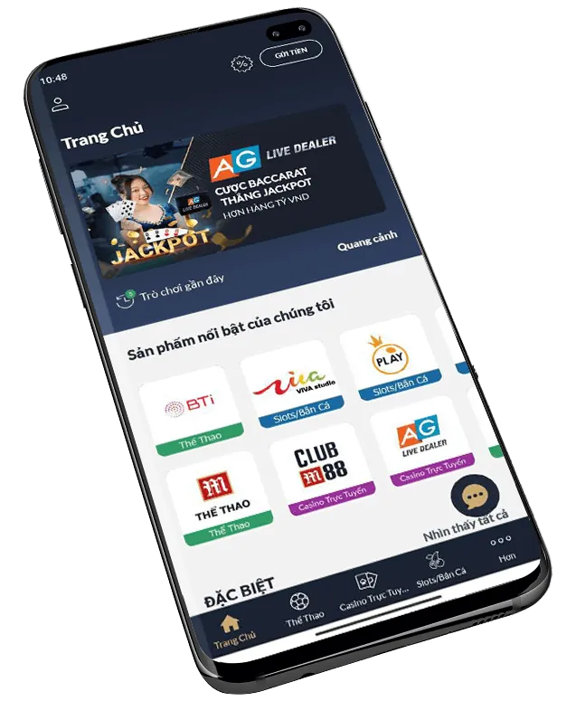Trò chơi sòng bạc trực tuyến trên bet365 app